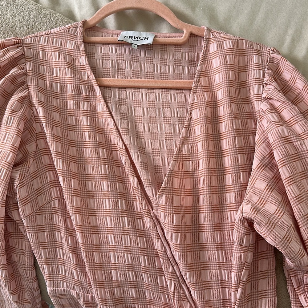 FRNCH Acela Check Mini Dress - Picture 6 of 6